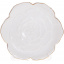 Закусочные тарелки 23х21.5х3см White-Gold Rose Bona DP118444 Сарни