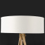 Настольная лампа скандинавский на деревянной опоре Brille 60W TL-144 Коричневый Львов