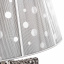 Настольная лампа в современном стиле с абажуром Brille 60W TL-137 Хром Херсон