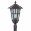 Уличный фонарь Brille 60W GL-77 Коричневый Никополь