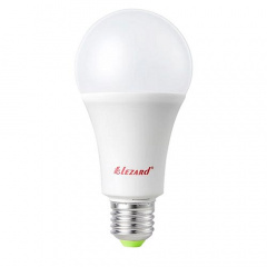 Лампа светодиодная LED GLOB A60 15W 2700K E27 220V Lezard (427-A60-2715) Токмак