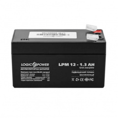 Аккумулятор LogicPower AGM LPM 12-1.3 AH 12В Харьков