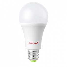 Лампа светодиодная LED GLOB A60 15W 2700K E27 220V Lezard (427-A60-2715)