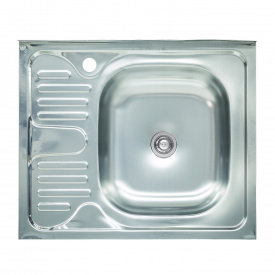 Мойка кухонная из нержавеющей стали Platinum 6050 R 04 / 120