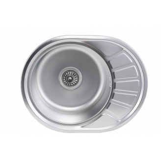 Миття кухонне з нержавіючої сталі Platinum 5745 САТИН 06 / 170