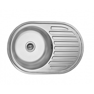 Кухонная мойка Lemax Нержавеющая сталь + сифон (LE-5003 DE)