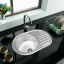 Кухонна мийка Lemax Нержавіюча сталь + сифон (LE-5003 DE) Тернопіль
