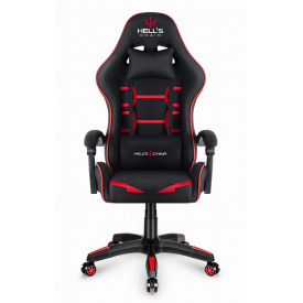 Комп'ютерне крісло Hell's Chair HC-1008 Red (тканина)