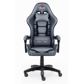 Комп'ютерне крісло Hell's Chair HC-1008 Grey (тканина)