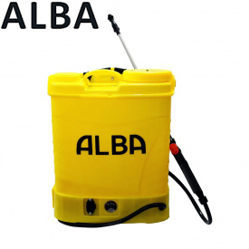 Обприскувач ранцевий акумуляторний ALBA SPREY 12 (12л, 8Агод, трубка 80см)