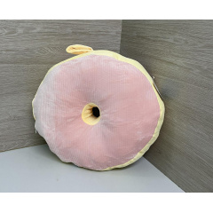 Мягкая игрушка2 в 1 Пончик розово-желтый Сумы