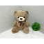 Плед - мягкая игрушка 3 в 1 (Медвеженок с сердечком кофейный) Херсон
