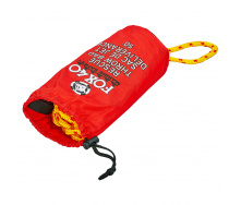 Спасательный нетонущий канат Fox l-15м в водонепроницаемом мешке FOX40 7907-0102 RESCUE THROW BAG Красный
