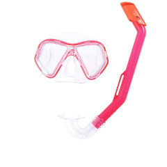 Набор 2 в 1 для плавания Bestway 24023 (маска: размер S, (3+), обхват головы ≈ 50 см, трубка) Pink Березнеговатое