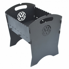 Разборной мангал Троян Volkswagen (3мм ) с сумкой 35*40*45 см Полтава