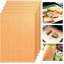Комплект антипригарний килимок для BBQ та Набір кухонного приладдя 6 в 1 Рожевий (n-1219) Херсон
