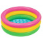 Детский надувной бассейн с ремкомплектом в наборе Intex 57107 34 л Разноцветный Измаил