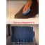 Комплект антипригарный коврик для BBQ Черный и Лопатка с антипригарным покрытием Оранжевая (vol-1224) Ужгород