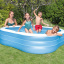 Дитячий надувний басейн Intex 57495 «Сімейний», синій, 229 х 229 х 56 см (hub_ljvn68) Хмельницький