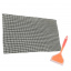 Набор антипригарный коврик-сетка для BBQ и гриля 40 х 33 см и Лопатка с антипригарным покрытием Orange (n-1206) Ровно
