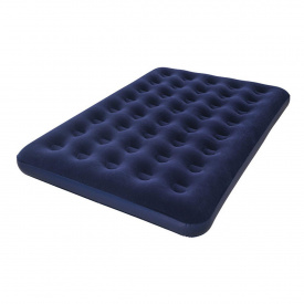 Одноместный надувной матрас для сна 137х191х22 см, синий