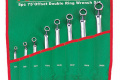 Набор накидных ключей TOPTUL 6-22мм (угол 45°) 8ед. GPAH0804