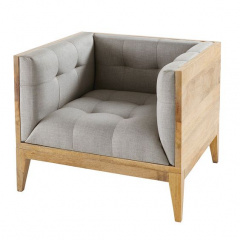 Мягкое кресло с деревянным каркасом JecksonLoft Мили 0176 Днепр