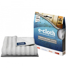 Салфетки микрофибра для очистки стали E-Cloth Stainless Steel Pack 204508 (2957) Пологи