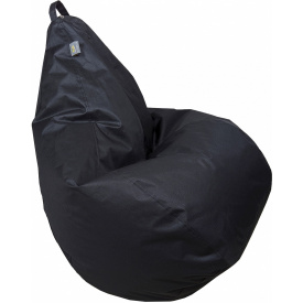 Кресло мешок груша Tia-Sport 90х60 см Оксфорд черный (sm-0052)