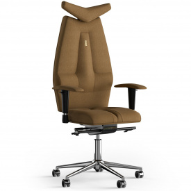 Кресло KULIK SYSTEM JET Ткань с подголовником без строчки Бронзовый (3-901-BS-MC-0503)