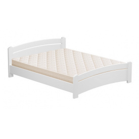 Полуторная кровать Estella Венеция 120х200 см деревянная белая