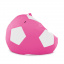 Кресло мешок Мяч Оксфорд 100см Студия Комфорта размер Стандарт Розовый + Белый Київ