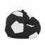 Кресло мешок Мяч Оксфорд 100см Студия Комфорта размер Стандарт Черный + Белый Чортків