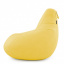 Кресло Мешок Груша Велюр 120х85 Студия Комфорта размер Стандарт желтый Херсон