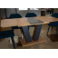 Стіл обідній Intarsio Torino 140(180)x80 Блеквуд Ячмінний / Графіт (TORINO_B/G) Одесса