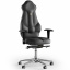 Кресло KULIK SYSTEM IMPERIAL Кожа с подголовником без строчки Черный (7-901-BS-MC-0101) Рівне