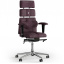 Кресло KULIK SYSTEM PYRAMID Ткань с подголовником со строчкой Фиолетовый (9-901-WS-MC-0509) Вінниця