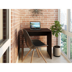 Компактный стол для ноутбука Moreli Liam Ш800/В760/Г500 мм Венге темный Рівне