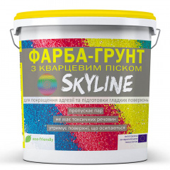 Краска-грунт акриловая с кварцевым песком SkyLine 7 кг Николаев