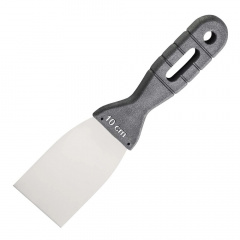 Шпатель малярный HARDEX 10 см нержавеющая сталь пластиковая ручка Ізюм