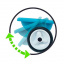 Детский велосипед металлический Smoby OL82812 Би Муви 2в1 Blue Городок