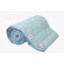Облегченное шерстяное одеяло Vi'Lur 172x205 Двуспальный Бязь Хлопок 100% Голубой Львов