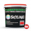 Краска резиновая суперэластичная сверхстойкая SkyLine РабберФлекс Красный RAL 3020 6 кг Ровно