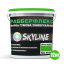 Краска резиновая суперэластичная сверхстойкая SkyLine РабберФлекс Светло-зеленый RAL 6018 12 кг Костополь