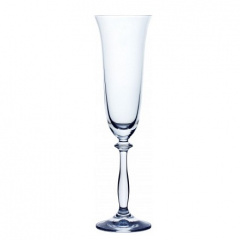 Набор бокалов для шампанского Bohemia Angela 2007-40600-190/2 190 мл 6 шт Еланец