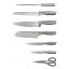 Набор ножей Edenberg EB-972 8 предметов серый Прилуки