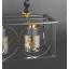 Люстра подвесная LOFT на 3 лампочки 25801 Черный 35-110х24х62 см. Херсон