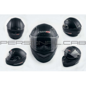 Шлем-интеграл (mod:385/396) (size:XXL, черный матовый, солнцезащитные очки) LS-2