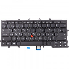 Клавіатура для ноутбука LENOVO Thinkpad X230s, X240 чорний, чорний фрейм Луцк
