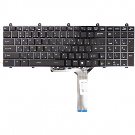 Клавіатура для ноутбука MSI GX60, GE60, GE70, GT60 чорний, чорний фрейм